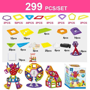 Mini 3D Diy Magnetic Building Blocks Designer Construction- AE