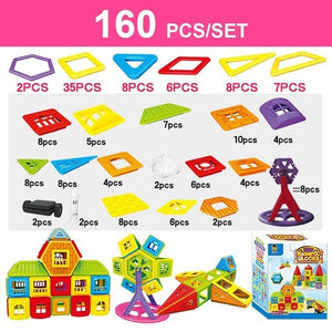 Mini 3D Diy Magnetic Building Blocks Designer Construction- AE