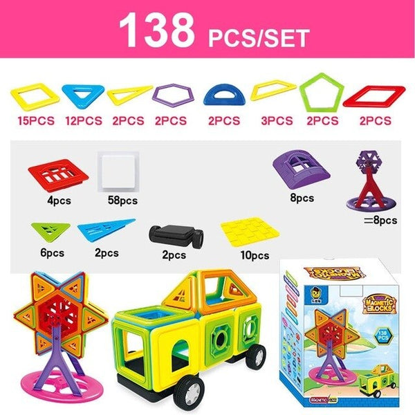 Load image into Gallery viewer, Mini 3D Diy Magnetic Building Blocks Designer Construction- AE
