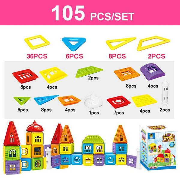 Load image into Gallery viewer, Mini 3D Diy Magnetic Building Blocks Designer Construction- AE
