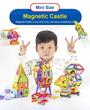 Mini 3D Diy Magnetic Building Blocks Designer Construction- AE
