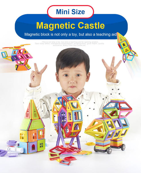 Load image into Gallery viewer, Mini 3D Diy Magnetic Building Blocks Designer Construction- AE
