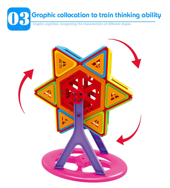 Load image into Gallery viewer, Mini 3D Diy Magnetic Building Blocks Designer Construction- AE
