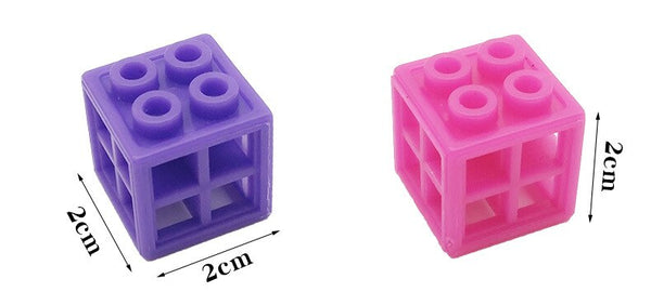 Load image into Gallery viewer, Plastic Building Blocks, Square Shaped Combination- AE
