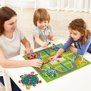 TOI 2 in 1 Chutes & Ladders Games Board - HN Bazar 