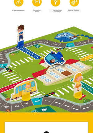 TOI 2 in 1 Chutes & Ladders Games Board - HN Bazar 