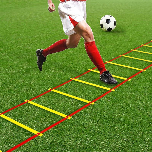 تحميل الصورة في عارض الصور ، Rung Nylon Straps Agility Ladder Training Stairs CNF3 - HN Bazar 
