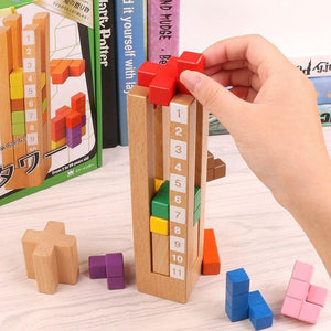 Brain Tower Tetris Building Blocks CNF1 - HN Bazar 