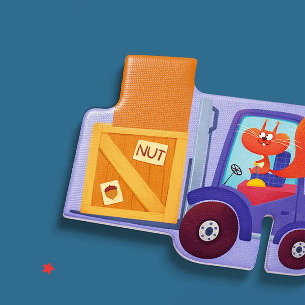 Load image into Gallery viewer, TOI My First Puzzles 3D Double-sided Cognitive Puzzles
