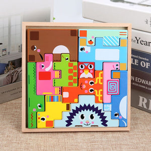 3D Puzzles Animals Clever Board CNF5
