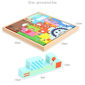 3D Puzzles Animals Clever Board CNF5