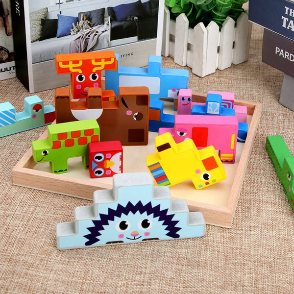 تحميل الصورة في عارض الصور ، 3D Puzzles Animals Clever Board CNF5
