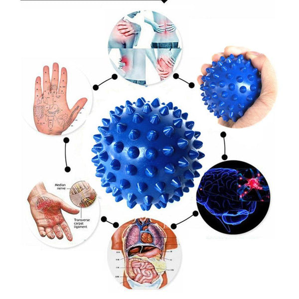 تحميل الصورة في عارض الصور ، PVC Spiky Yoga Massage Ball CNF3 - HN Bazar 

