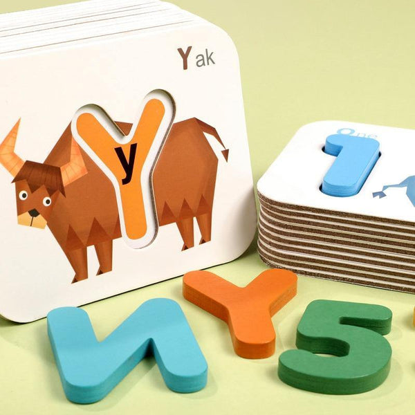 Load image into Gallery viewer, Number Letter Matching Cognitive Card CNF1 - HN Bazar 
