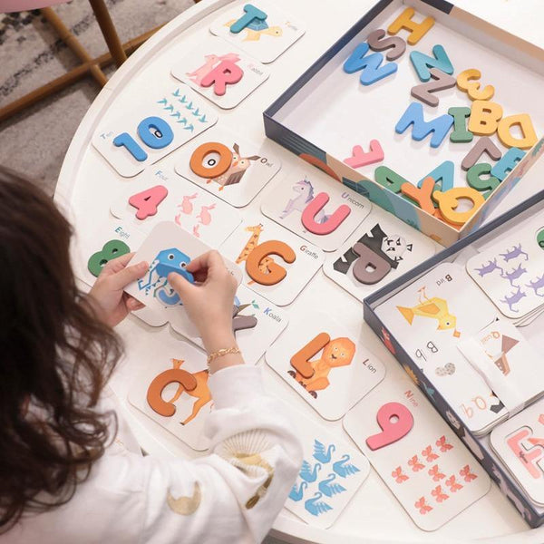 Load image into Gallery viewer, Number Letter Matching Cognitive Card CNF1 - HN Bazar 
