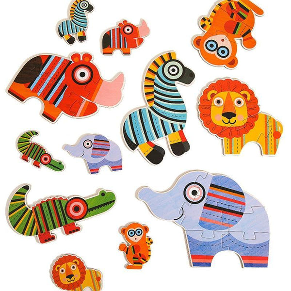 Load image into Gallery viewer, Mideer 6 IN 1 Jigsaw Puzzle Children - HN Bazar 
