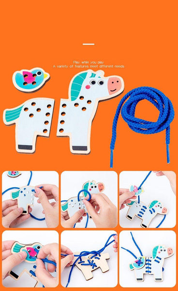 تحميل الصورة في عارض الصور ، Twist and Thread Stringing Beads CNF1 - HN Bazar 
