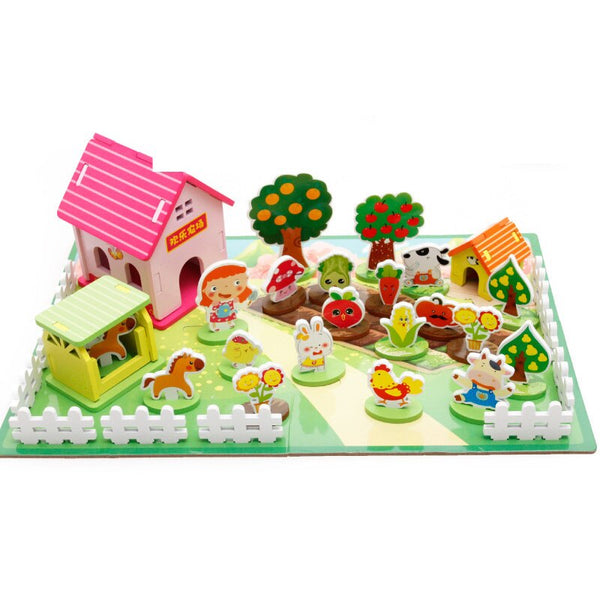 Load image into Gallery viewer, Farm 3D Puzzle CNF6
