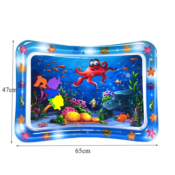 Load image into Gallery viewer, Inflatable Baby Play Mat Infant Water Spray Pad-AE
