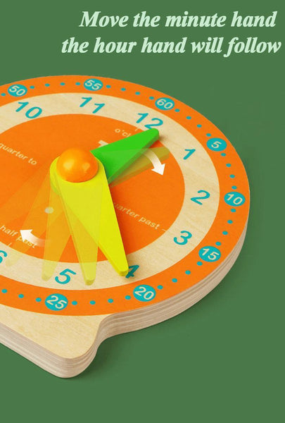 Load image into Gallery viewer, TOI Wooden Clock - HN Bazar 
