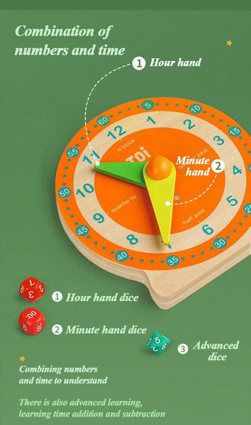 Load image into Gallery viewer, TOI Wooden Clock - HN Bazar 
