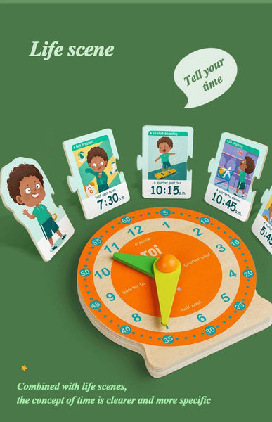 Load image into Gallery viewer, TOI Wooden Clock - HN Bazar 
