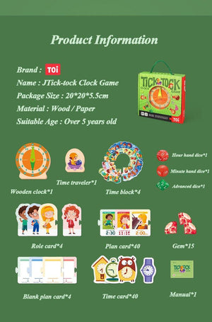 TOI Wooden Clock - HN Bazar 