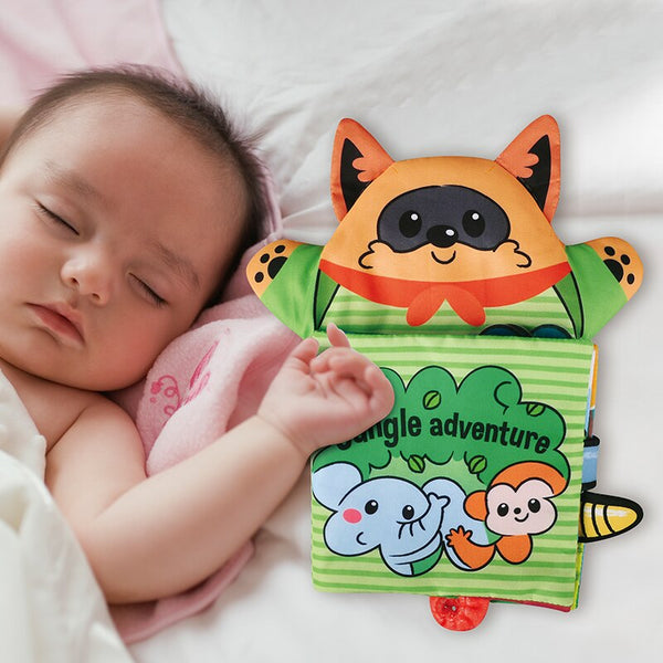 Load image into Gallery viewer, 2Pcs Montessori Baby Books Soft Cloth Book -AE
