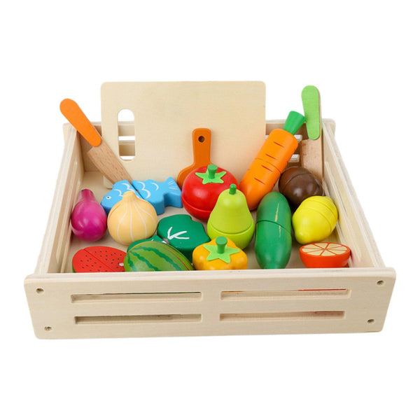Load image into Gallery viewer, Fruits Cut Toys - Cognitive Kitchen Play CNF1 - HN Bazar 

