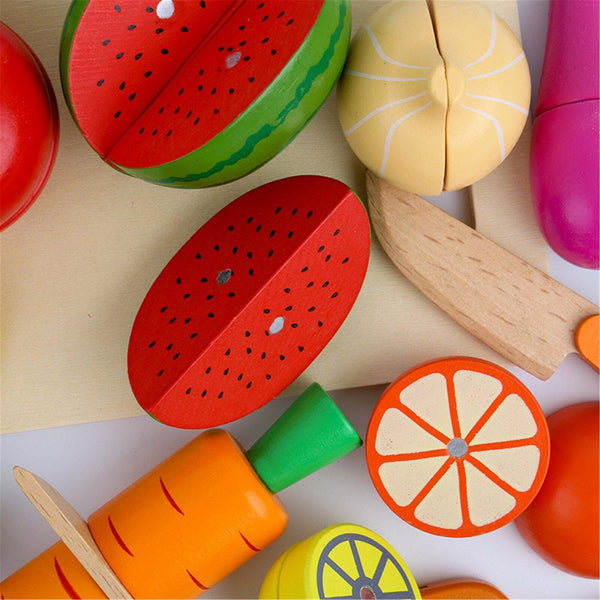 Load image into Gallery viewer, Fruits Cut Toys - Cognitive Kitchen Play CNF1 - HN Bazar 

