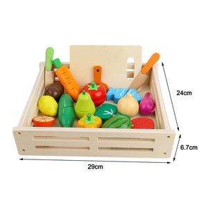 Fruits Cut Toys - Cognitive Kitchen Play CNF1 - HN Bazar 