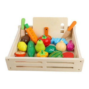 Fruits Cut Toys - Cognitive Kitchen Play CNF1 - HN Bazar 