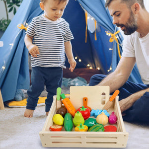 Fruits Cut Toys - Cognitive Kitchen Play CNF1 - HN Bazar 
