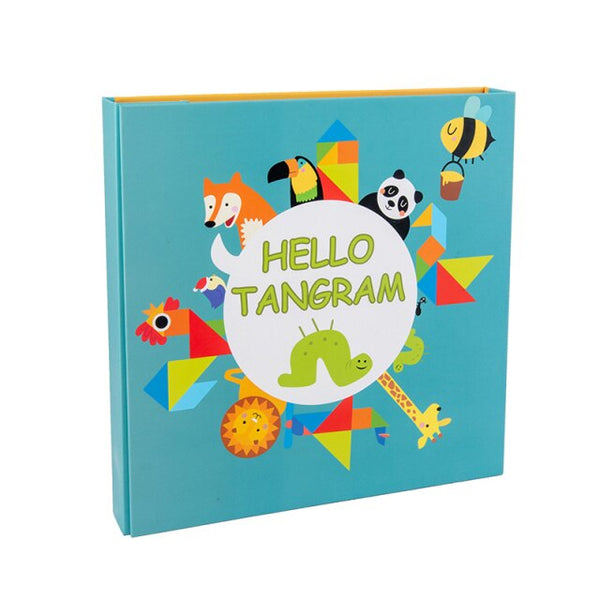 تحميل الصورة في عارض الصور ، أحجية مغناطيسية ثلاثية الأبعاد أحجية الصور المقطوعة Tangram CNF5.5
