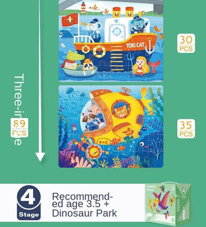 Educational Advanced Large Pieces Of Puzzle CNF1 - HN Bazar 