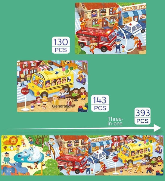 تحميل الصورة في عارض الصور ، Educational Advanced Large Pieces Of Puzzle CNF1 - HN Bazar 
