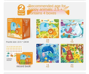 Educational Advanced Large Pieces Of Puzzle CNF1 - HN Bazar 