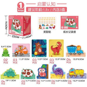 Educational Advanced Large Pieces Of Puzzle CNF1 - HN Bazar 