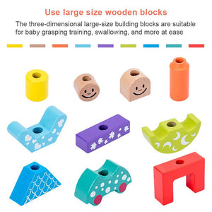 Sun and Moon Day and Night Building Puzzle CNF1 - HN Bazar 