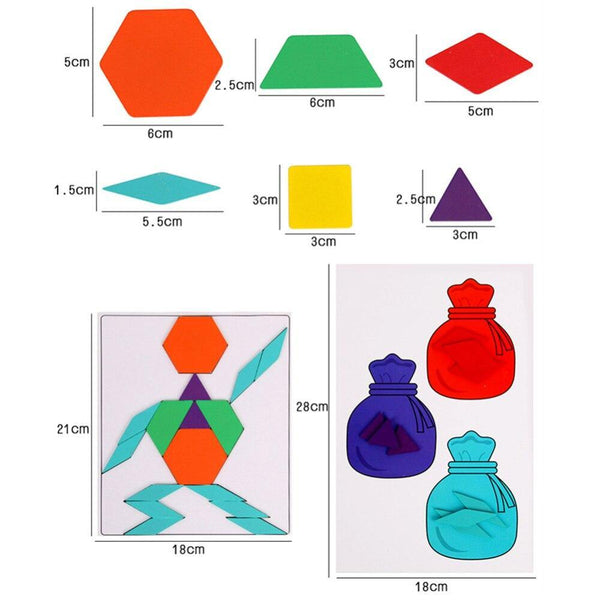 تحميل الصورة في عارض الصور ، Wooden Jigsaw Puzzle Board CNF1 - HN Bazar 
