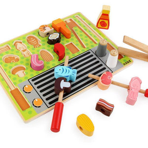 Wooden Play House Kitchen CNF1 - HN Bazar 