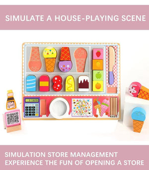 Wooden Play House Kitchen CNF1 - HN Bazar 