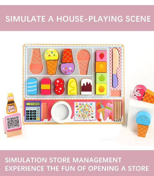تحميل الصورة في عارض الصور ، Wooden Play House Kitchen CNF1 - HN Bazar 
