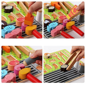 Wooden Play House Kitchen CNF1 - HN Bazar 