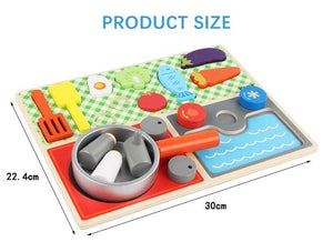 Wooden Play House Kitchen CNF1 - HN Bazar 