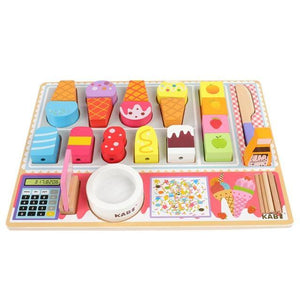 Wooden Play House Kitchen CNF1 - HN Bazar 