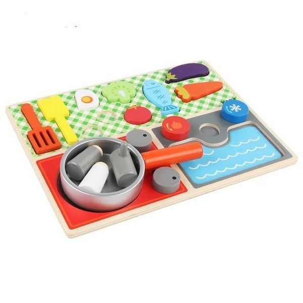 تحميل الصورة في عارض الصور ، Wooden Play House Kitchen CNF1 - HN Bazar 
