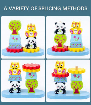 Animal Shape Color Cognition Matching Puzzle CNF1 - HN Bazar 