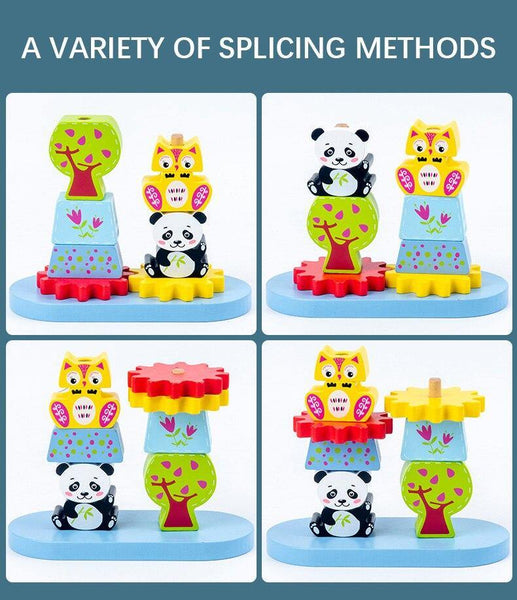 تحميل الصورة في عارض الصور ، Animal Shape Color Cognition Matching Puzzle CNF1 - HN Bazar 
