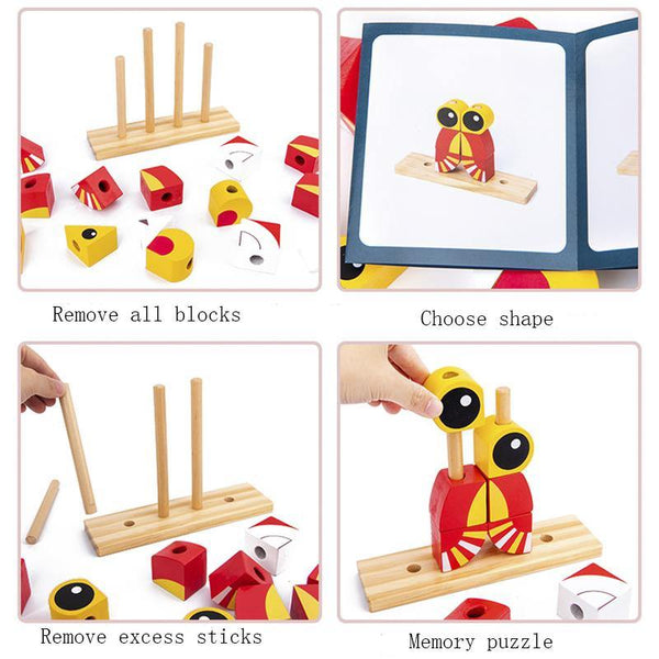 تحميل الصورة في عارض الصور ، Intelligence Development Puzzle CNF1 - HN Bazar 
